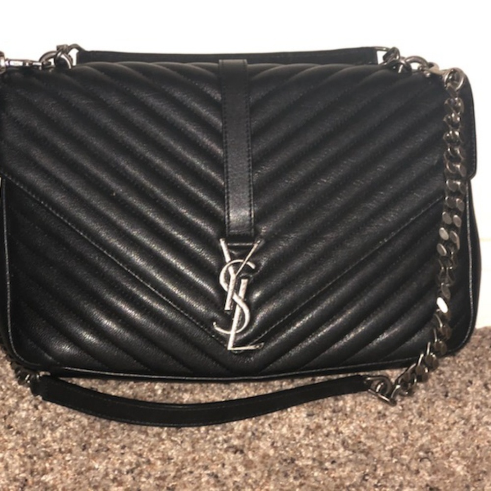 Saint Laurent College Bag (Authentic)